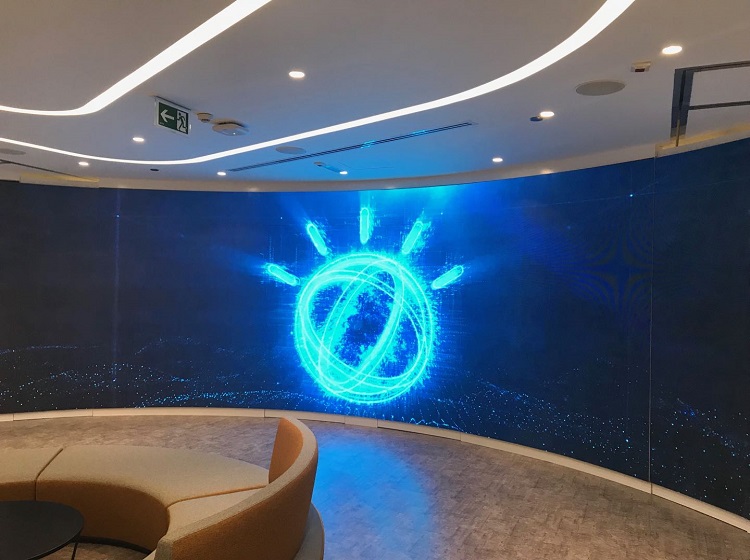 led video wall case uae 3 P3